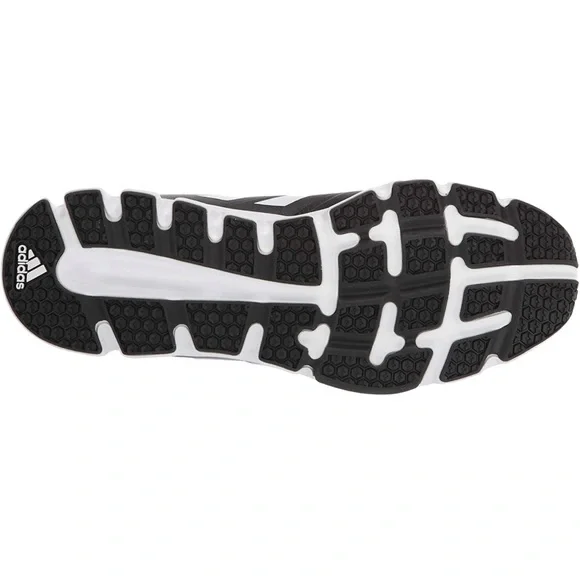 Adidas Men’s Baseball Shoes Black White 10.5 - Picture 5 of 8